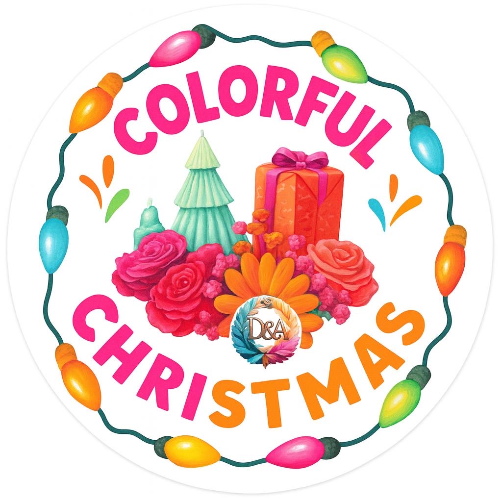 colorful christmis