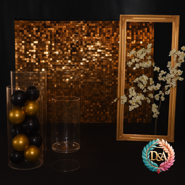 Golden Glamour Set – Verhuur